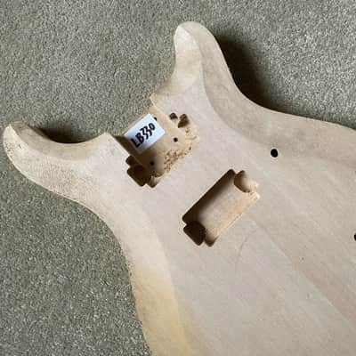 Unfinished HH DIY Project Guitar Basswood Body image 7