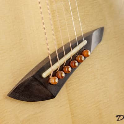 2007 Bashkin OM Placencia, Indian Ebony/Italian Spruce image 11