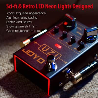 JOYO UZI R-03 Distortion Pedal R Series Heavy Metal Dist Between American and British for Electric Guitar Effect (Price includes the import duty to US buyer) image 7