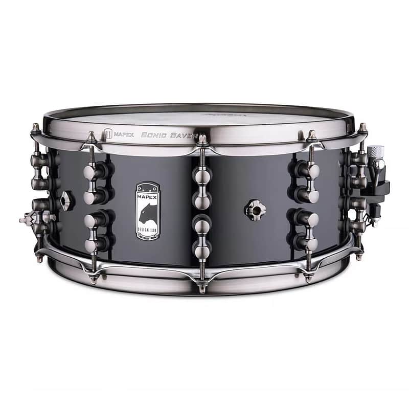Mapex Black Panther Design Lab Jeff Hamilton Maximus 6x14" Snare Drum BPDLMH4600LPB image 1