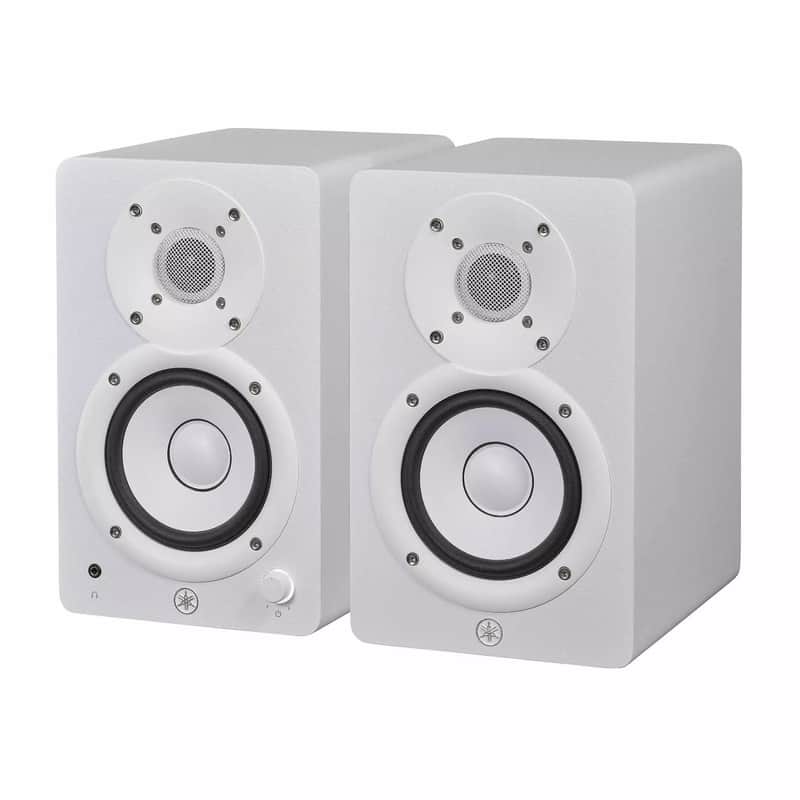 Yamaha HS4 4.5-inch Powered Studio Monitor Pair - White image 1