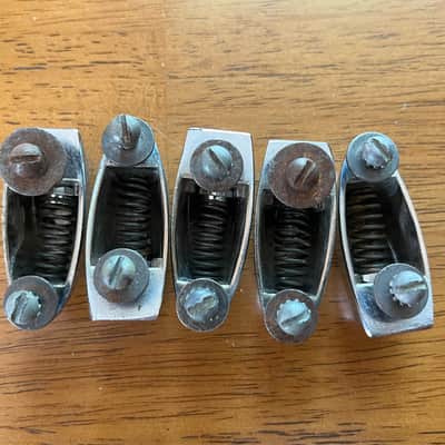 Gretsch Beaver Tail Lugs x 5 60s - Chrome image 4
