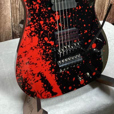 Schecter Sullivan King Banshee-7 FR-S Obsidian Blood image 1