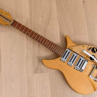 1996 Rickenbacker 325V59 Capri Mapleglo Vintage Reissue John Lennon w/ Case image 9