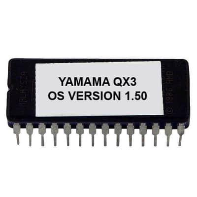 Yamaha QX3 Sequencer EPROM with OS Firmware version 1.50 Update Upgrade Rom