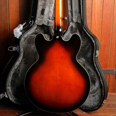 Epiphone Bonehead Riviera Dark Tobacco Burst Semi-Hollow Electric Guitar image 12