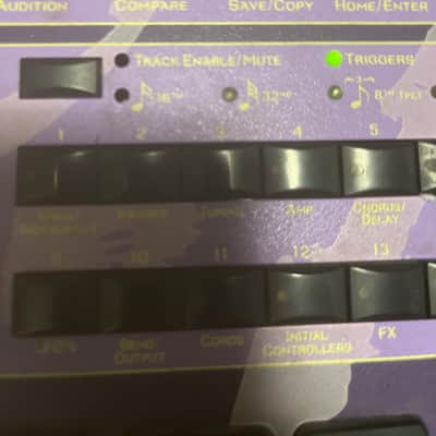 E-MU Systems MP-7 Command Station 128-Voice Synthesizer 2001 - Purple / Black image 4