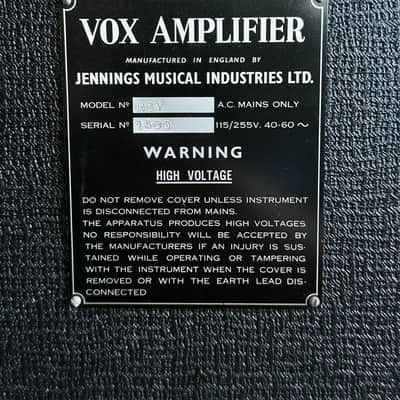 Vox Reverbination Cliff Richards Unit 1960's Vintage Tube Reverb image 6