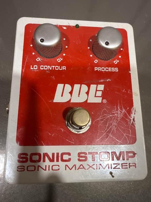 BBE Sonic Stomp Sonic Maximizer 2010s - Red image 1