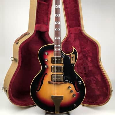 1959 National Bel-Aire 1198 Archtop Electric in Sunburst with Hardshell Case image 13