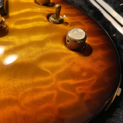 Jackson USA Select Series SLATQH Soloist Arch Top 2003 - 2005 Tobacco Sunburst image 8