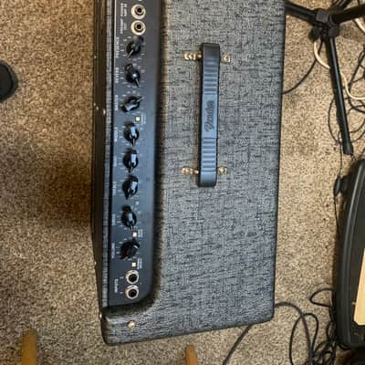 Fender GB Hot Rod Deluxe George Benson Signature 3-Channel 40-Watt 1x12" Guitar Combo 2013 - Present - Gray image 3