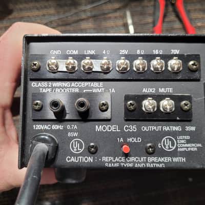 Bogen C35 Public Address Mixer/Power image 5