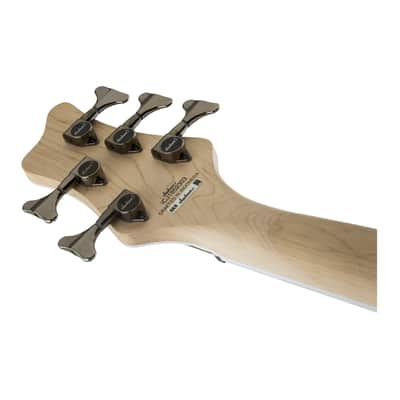 Jackson JS Series Spectra Bass JS3V 5-String, Laurel Fingerboard, Maple Neck, and Active Three-Band EQ Electric Guitar (Right-Handed, Satin Black) image 6