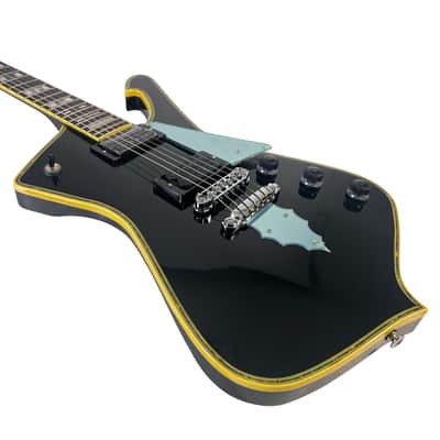 1992 Ibanez PS10R 20th Anniversary Paul Stanley Signature Iceman - Black image 6