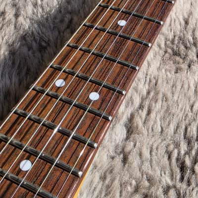 Charvel Pro Mod Wild Card #5 Limited Run San Dimas Japan MIJ MJ Molten Crust Burst w/case image 5