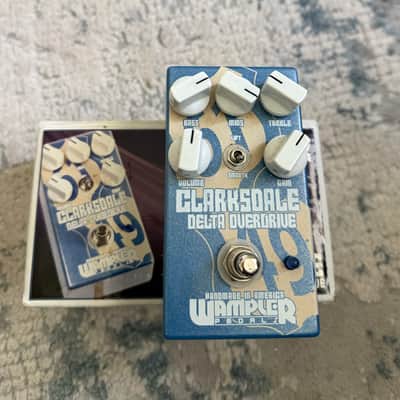 Wampler Clarksdale Delta Overdrive 2010s - Blue/Cream image 1