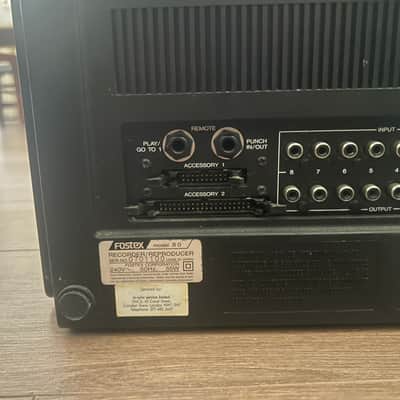 Fostex Model 80 — 8-Track 1/4" Reel-to-Reel Multitrack Recorder image 4