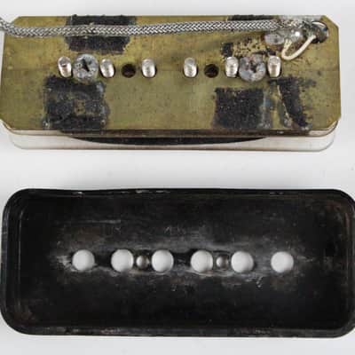1977 Vintage Gibson Les Paul P-90 Soapbar Neck Pickup SG Special Junior Goldtop 8.19K 1970s USA image 5