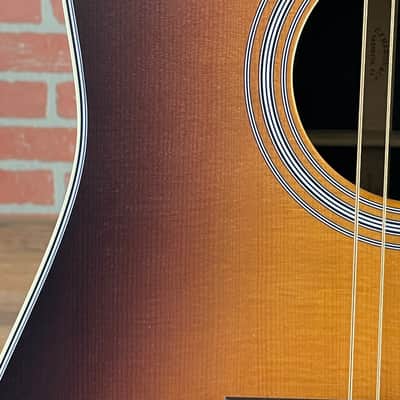 Martin D-28 Satin Standard Series Acoustic Guitar - Satin 1935 Burst image 6