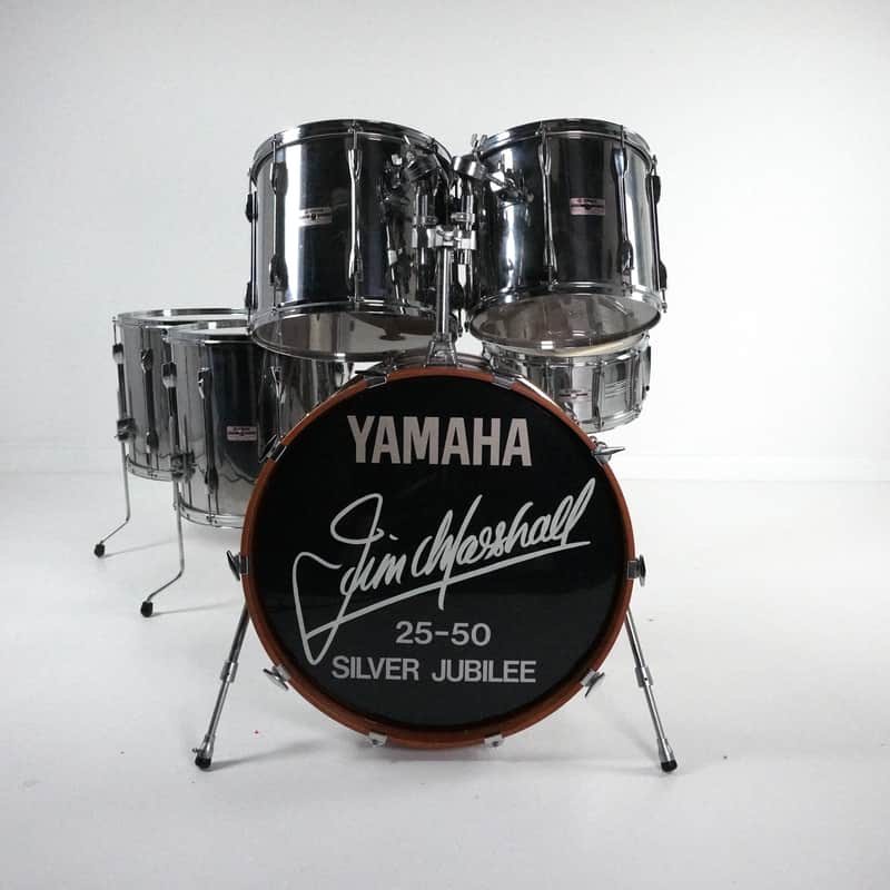 1977-78 Yamaha Jim Marshall s Yamaha 9000 6-Piece Chrome Over …