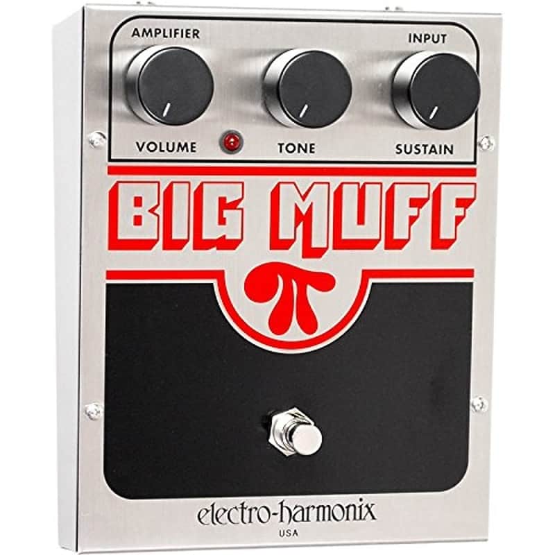 Electro Harmonix Big Muff PI (Classic) Distortion/Sustainer Pedal w/ 9V Battery image 1