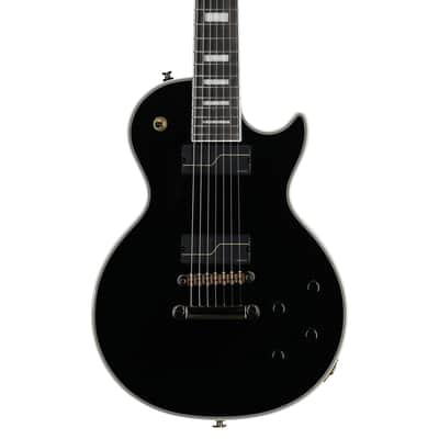 Epiphone 7-string Matt Heafy Signature Les Paul Custom Origins Guitar - Ebony image 1
