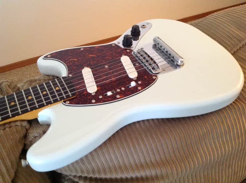 Rare Custom Clay Dot Squier Classic Vibe Mustang image 1