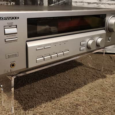 Kenwood Kenwood VR-716 A/V receiver with Dolby Digital EX, DTS and Pro Logic II 2003 - Grey metal image 4