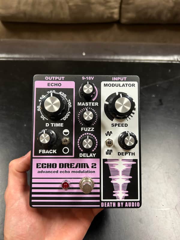 Death By Audio Echo Dream Delay 2 2010s - Purple image 1