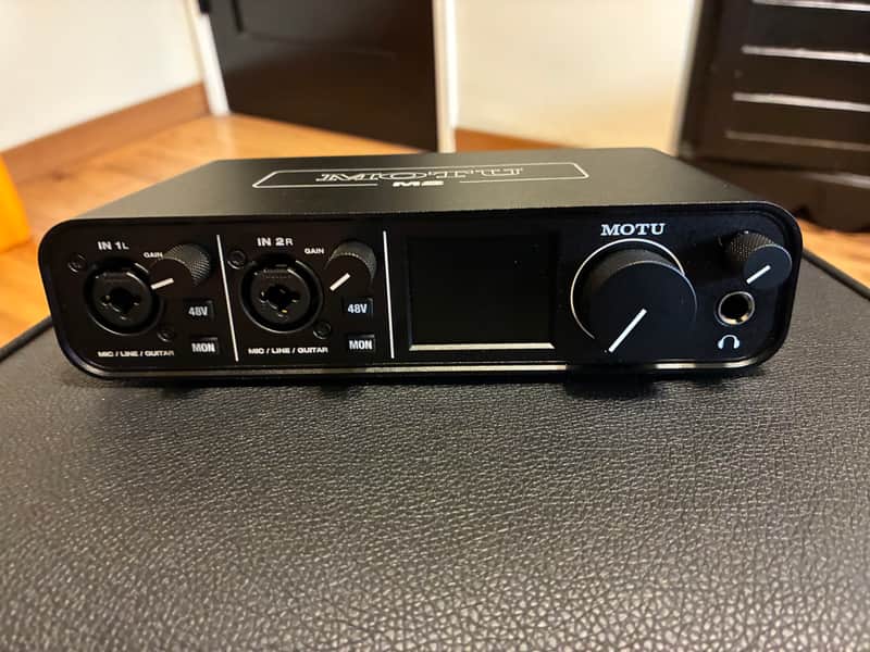MOTU M2 USB-C Audio Interface 2019 - Present - Black