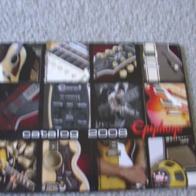 Epiphone 2008 Epiphone guitar catalog 2000's image 1