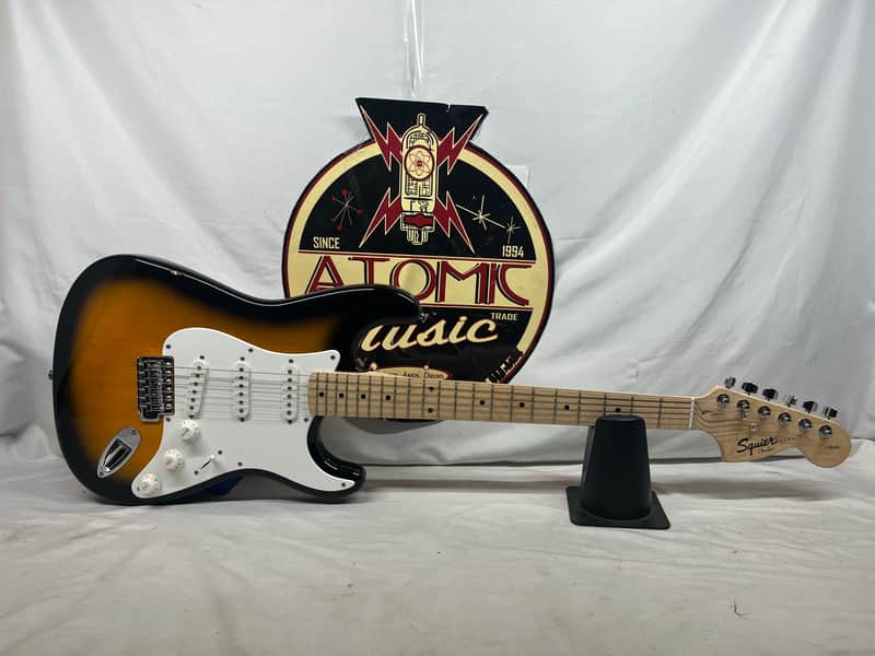 Squier Affinity Series Stratocaster Strat Electric Guitar - 2-Color Sunburst image 1