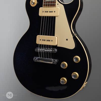 Gibson Guitars - 2018 Custom Shop Les Paul Standard - P-90s M2M - Brunswick Blue Sparkle - Used image 4