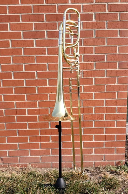 The ACB Doubler's Bass Trombone With Dual Independent Triggers in Polished Lacquer (includes ACB 3 Bass Trombone Mouthpiece) image 1