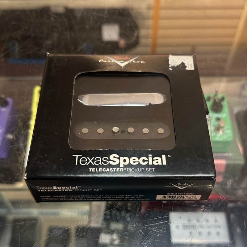 Fender 099-2121-000 Custom Shop Texas Special Telecaster Pickup Set 2010s - Chrome / Black image 1