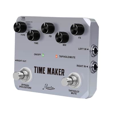 Rowin ltd-02 Guitar Time Maker Pedal Ultra Delay Effect Pedals 11 Types Delay True Bypass,price include the import duty for US buyer image 2