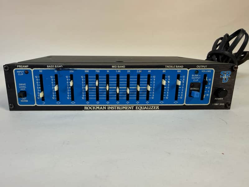 Tom Scholz Rockman Equalizer Rack Unit Module • 1988 • Excellent