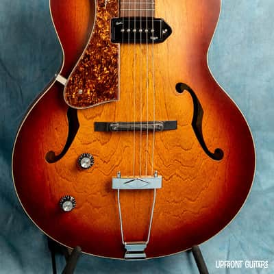 Godin 5th Avenue Kingpin P90 Left-Handed Cognac Burst 2026 Hollowbody Electric Guitar No Bag/Case image 2