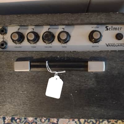 Vintage 60s SELMER VANGUARD 1x12 amp 1960s Mullard Brimar tubes image 3