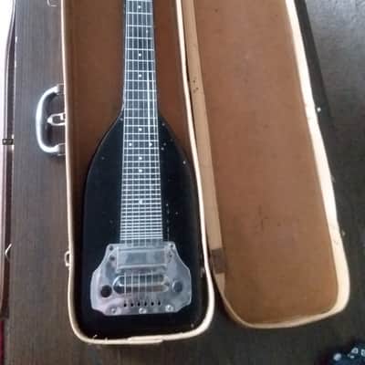 Vintage Electric 6-String Lap Steel Art Deco Guitar with original case 40's-50's image 10