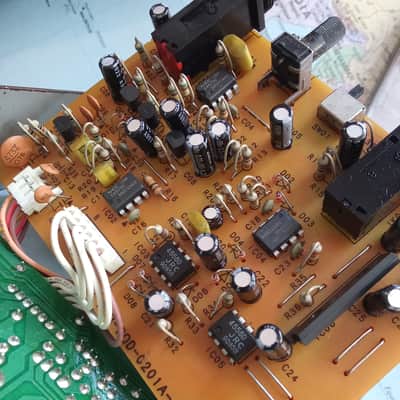 Rare gem : Maxon ROD-881 Real Tube King Overdrive / Distortion  2x JRC4558D image 2