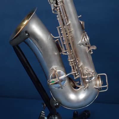 Conn New Wonder Transitional / 6M Alto /  1930 - Brushed Silver image 10