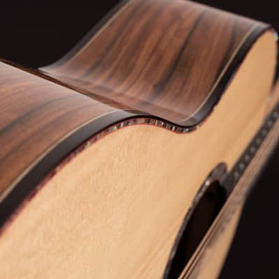 Washburn Elegante S24S Bella Tono Studio Acoustic Guitar - Gloss Natural (BTS24S-D-U) image 3