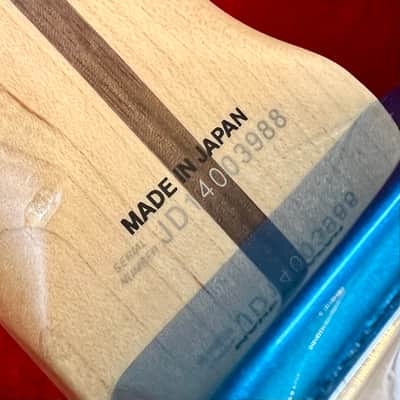 MIJ Fender Jazz Bass JB-STD 2014 - Lake placid Blue original Japan image 15