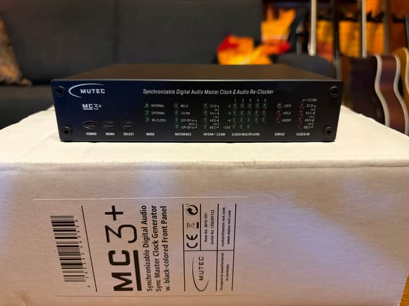 Mutec MC-3+ Smart Clock 2024 - Black Bild 1
