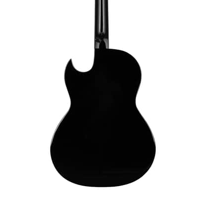 H. Jimenez Colección de Galaxia Antares Bajo Quinto Glossy Red Sparkle Finish Acoustic +Hardshell Case | Authorized Dealer image 4