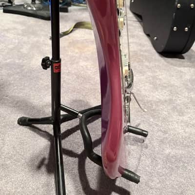 Fender 50th Anniversary Jaguar 2012 - Burgundy Mist Metallic image 3