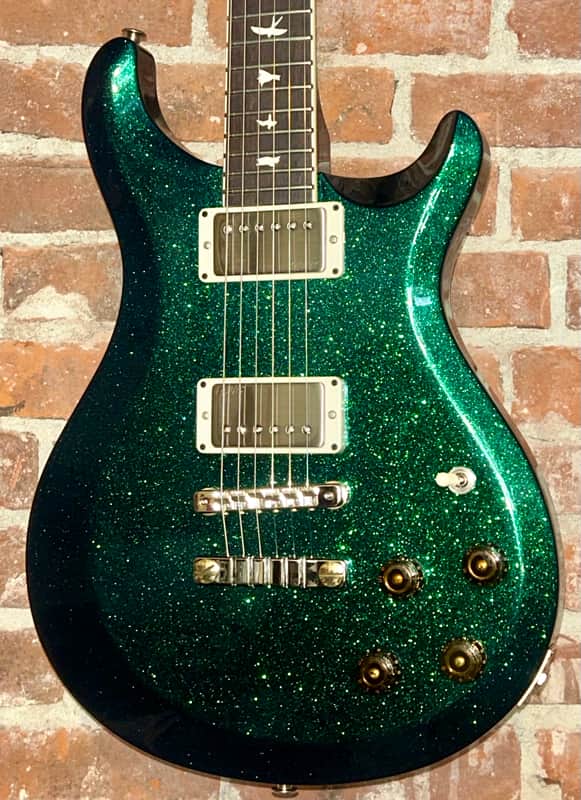 NEW PRS S2 McCarty 594 Thinline - Custom Color, Awesome Green Blue Sparkle, Ships Fast With Pro Set Up! image 1