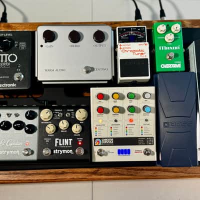 Nell Audio 24x12 Hardwood Pedalboard - I/O, Stereo Routing, XLR DI 2026 - Natural image 10